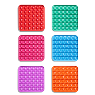 6 Extra CVC Fidget Mats (Word Pop)!